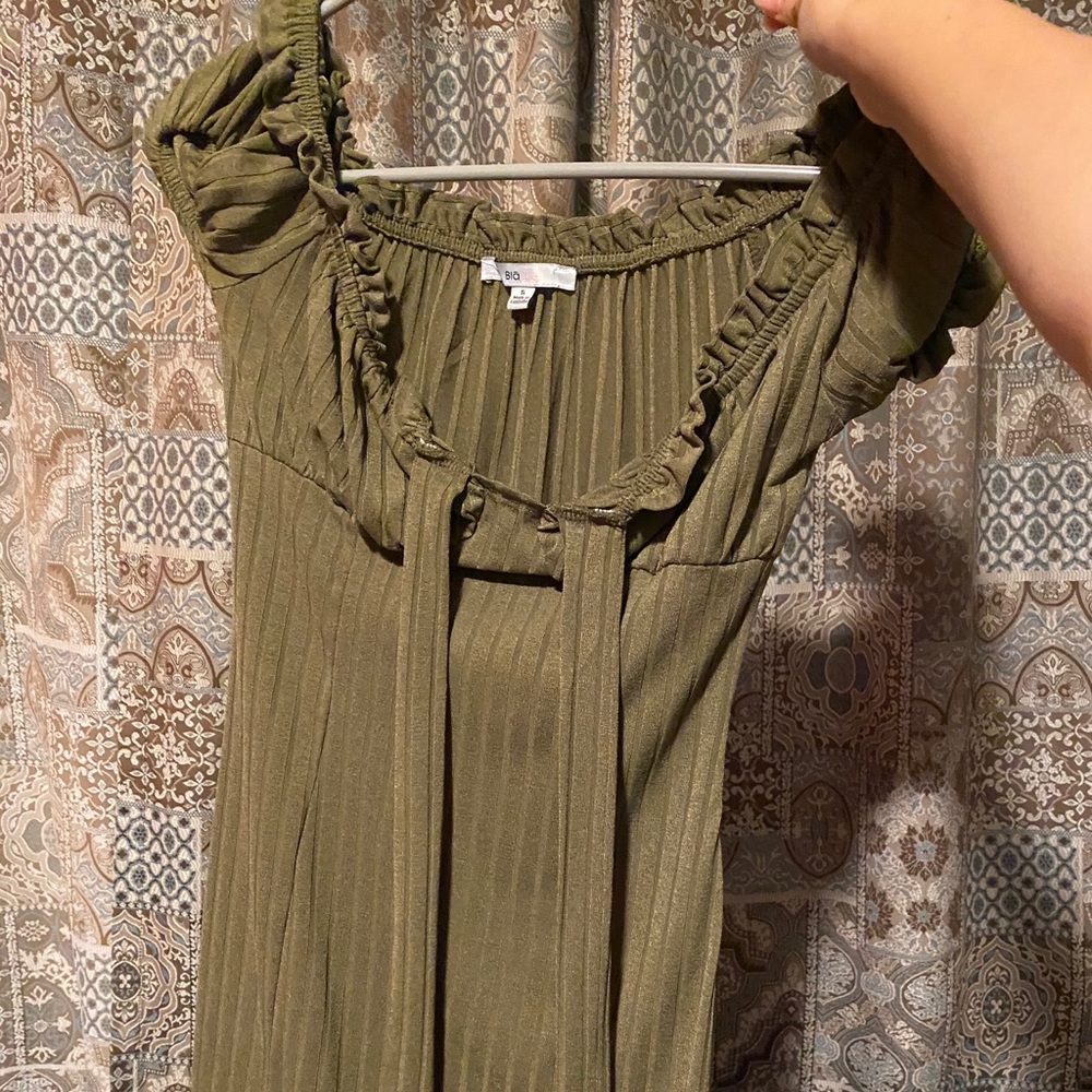 Green dress